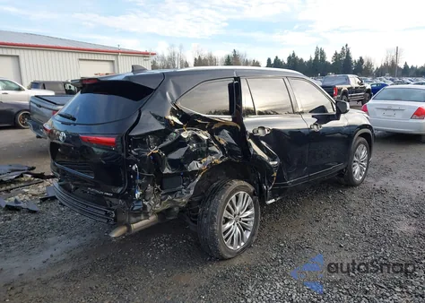 2023 Toyota Highlander Platinum z USA, uszkodzony, nr VIN 5TDKDRBH4PS038908